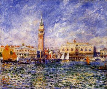 Pierre Auguste Renoir : The Doges' Palace, Venice